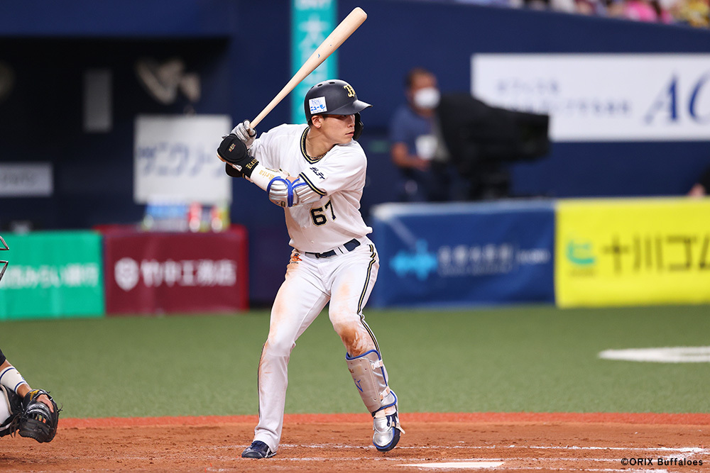 オリックスバファローズ 中川圭太選手