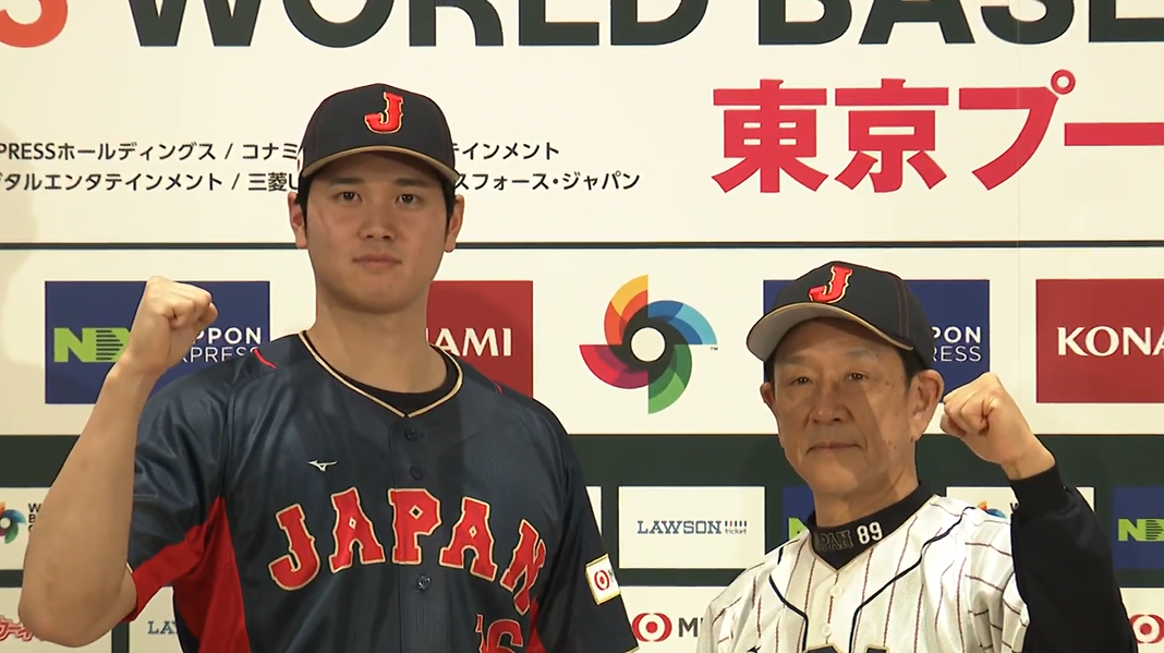 イチロー&大谷翔平 本場MLB公式Tシャツ 大きけれ｜ユニフォーム(練習着)