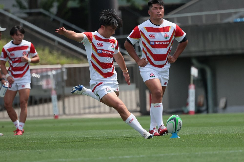 ラグビーU20日本代表、粘り強くニュージーランド学生代表に逆転勝ち