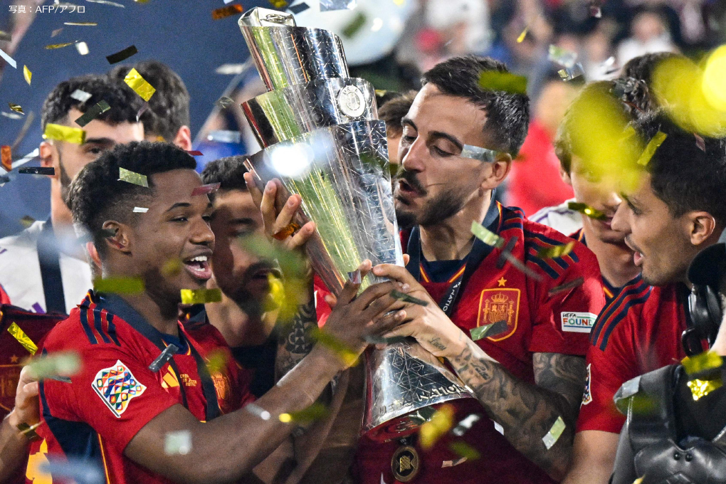 スペイン代表  UEFAネーションズリーグ優勝