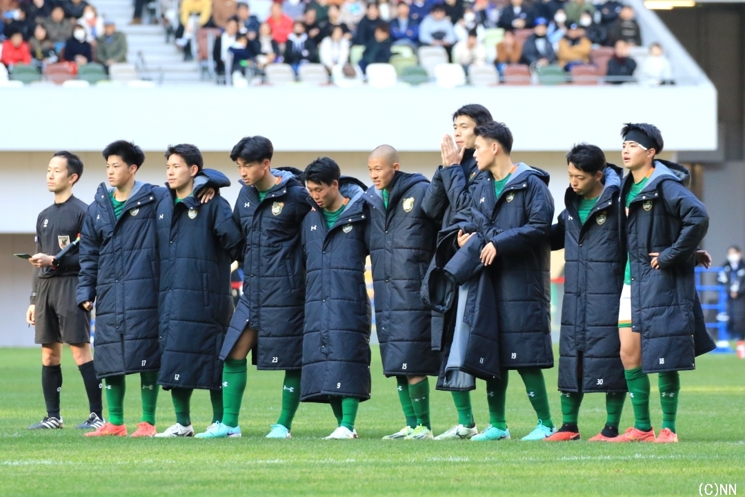 青森山田は準決勝の市立船橋戦、PK 戦で勝ち上がった