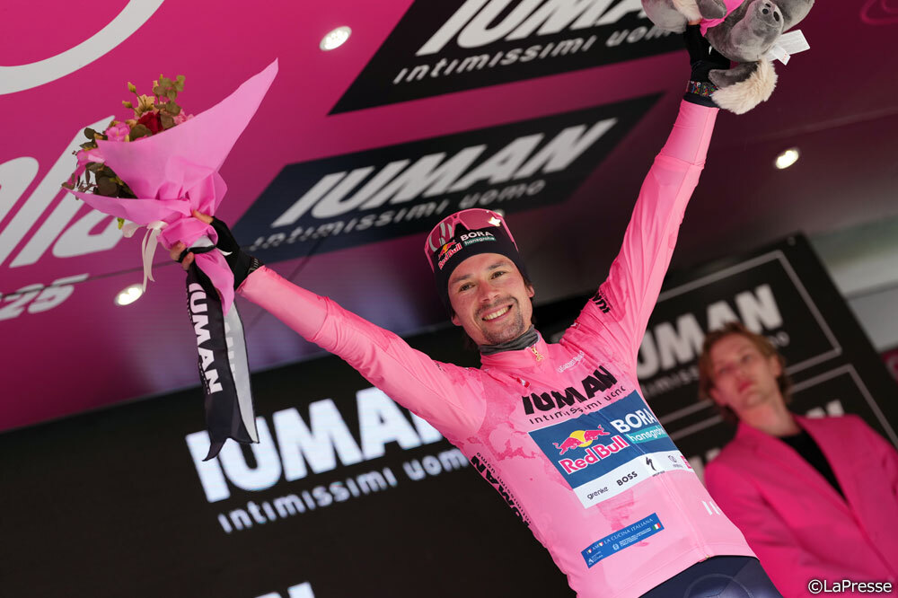 再びログリッチがマリア・ローザに輝き、並々ならぬ覚悟を見せる