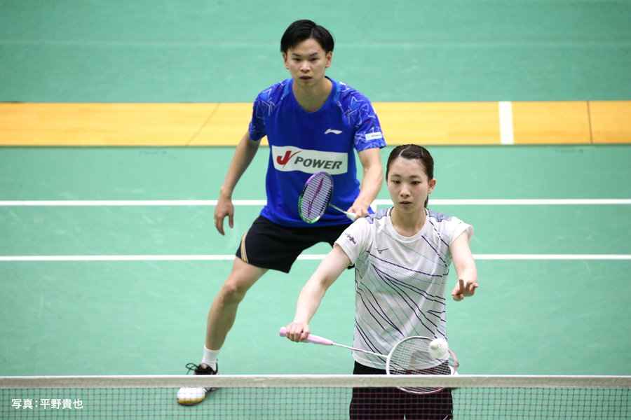 混合ダブルスで圧倒的な強さをみせる渡辺／松友ペア