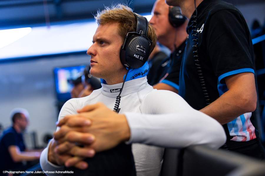 アルピーヌで参戦するミック・シューマッハ