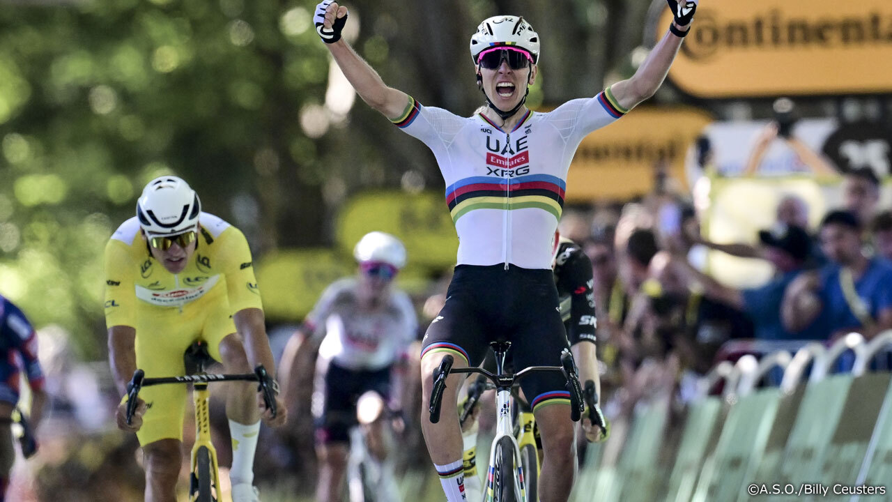 ファンデルプールにリベンジを果たし、プロ通算100勝目をあげたポガチャル