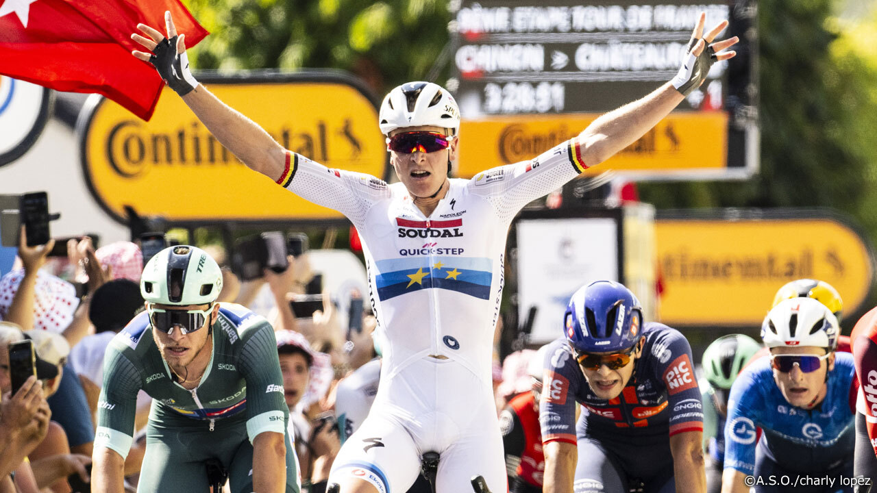 メルリールがスプリントを制し今大会2勝目