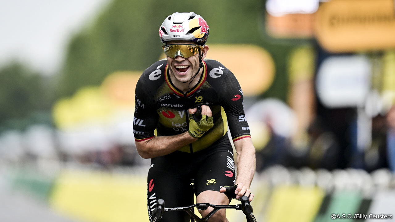 ツールのラストステージでワウトが独走勝利