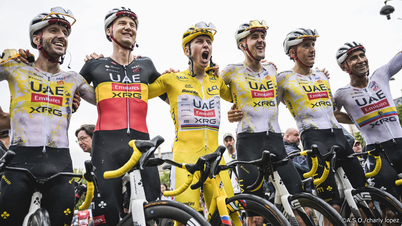 ポガチャルの活躍を語るうえで欠かせないUAEの強力なチームメイト