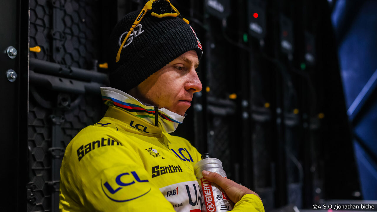 第19ステージ終了後、憔悴した表情を見せるポガチャル