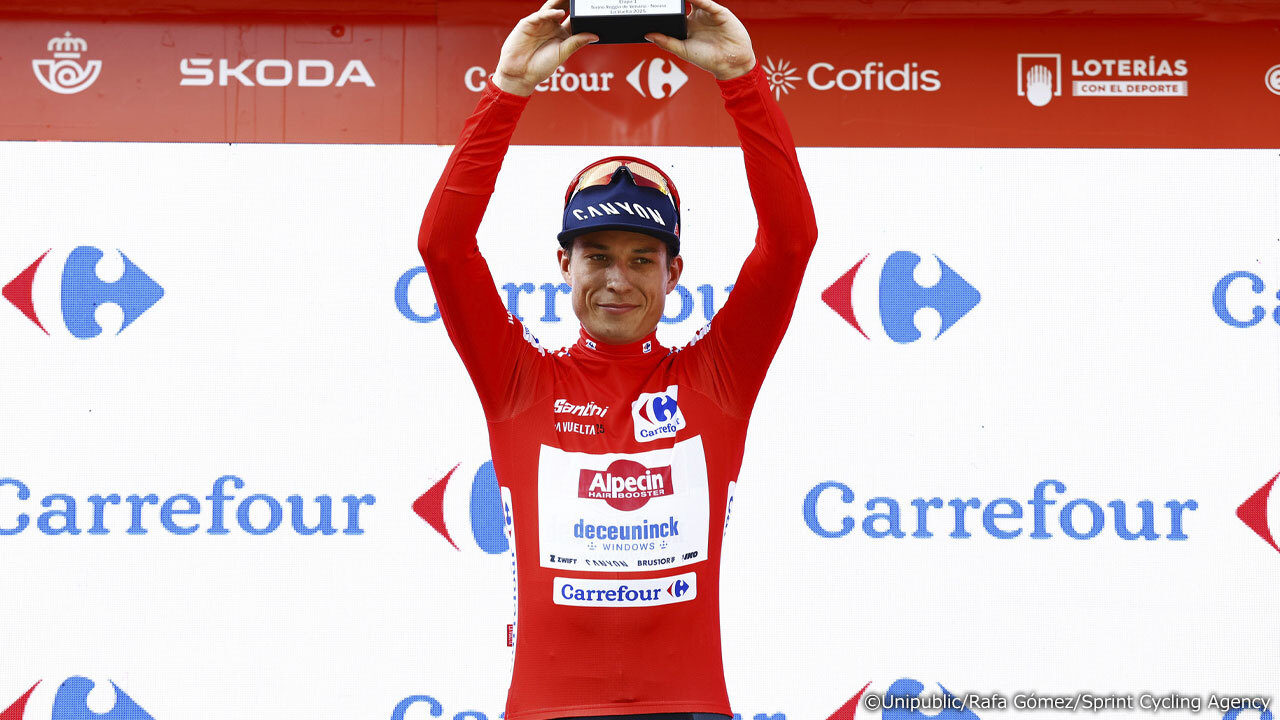 フィリプセンは開幕戦勝利と共にマイヨ・ロホも獲得