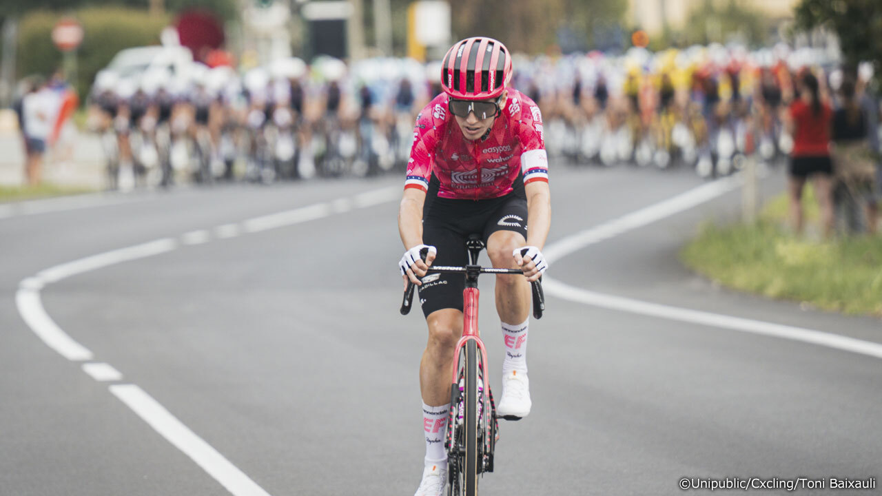 単独トップに躍り出るも残り19kmで捕まるクイン