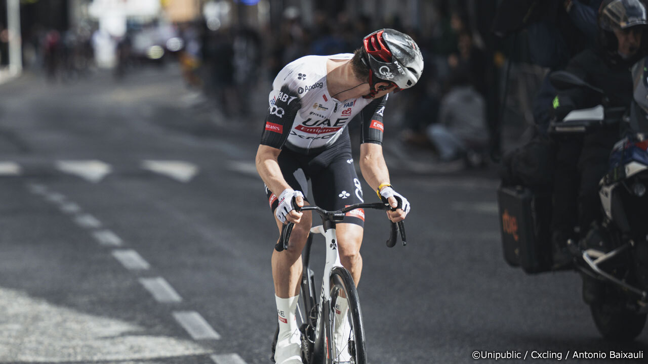 地の利を活かして独走劇を始めるヴァイン