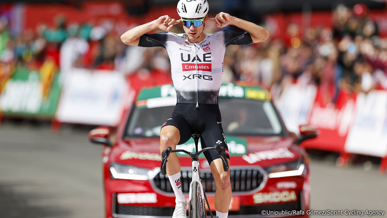 前日の遅れから一転、独走で勝利を手にしたアユソ