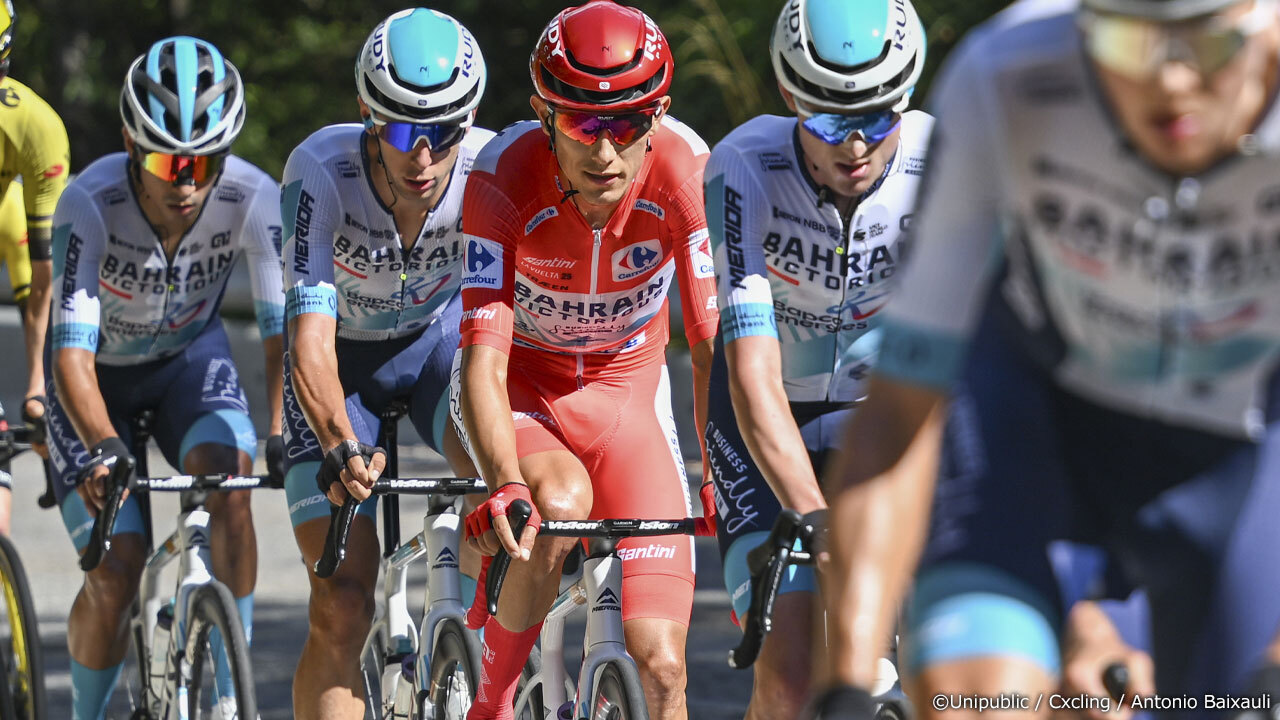 危なげない走りでマイヨ・ロホをキープしたトレーエン