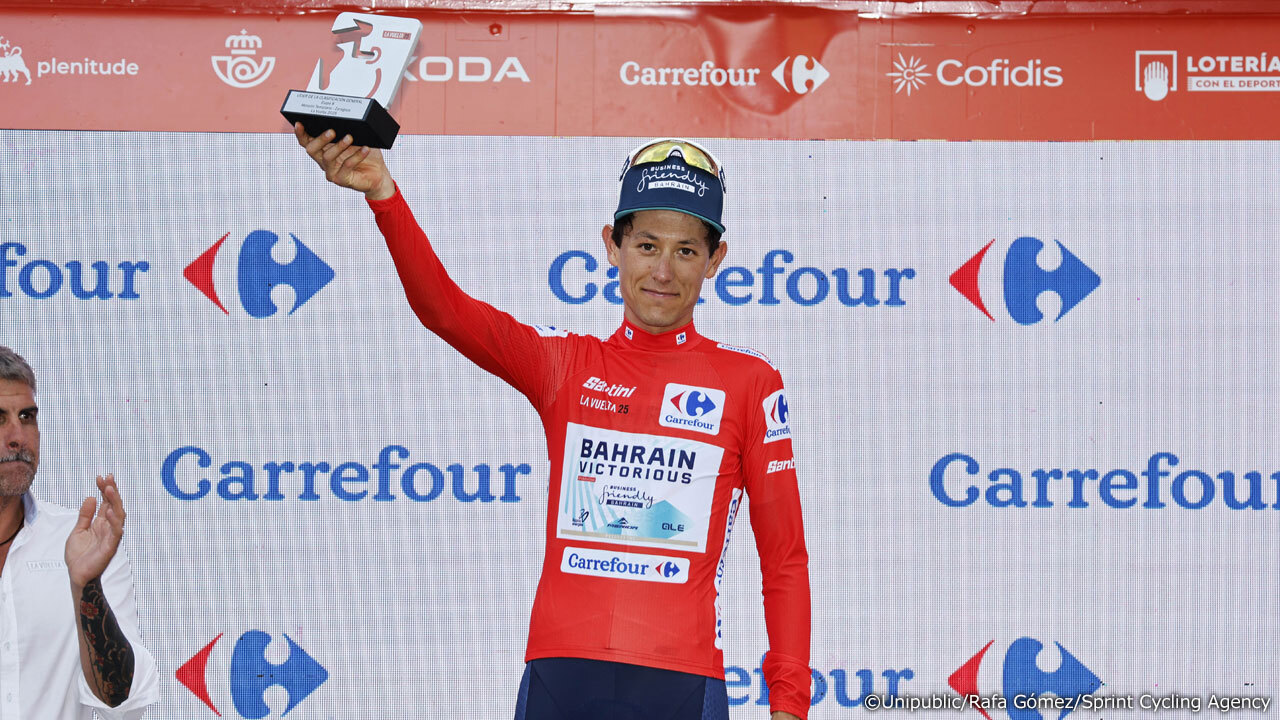 3日連続でマイヨ・ロホに袖を通したトレーエン