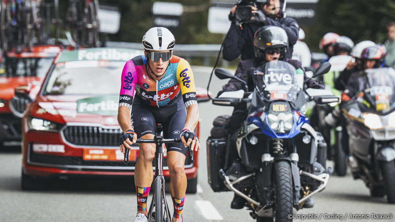 残り20kmから独走を試みた22歳のアレック・セガールト