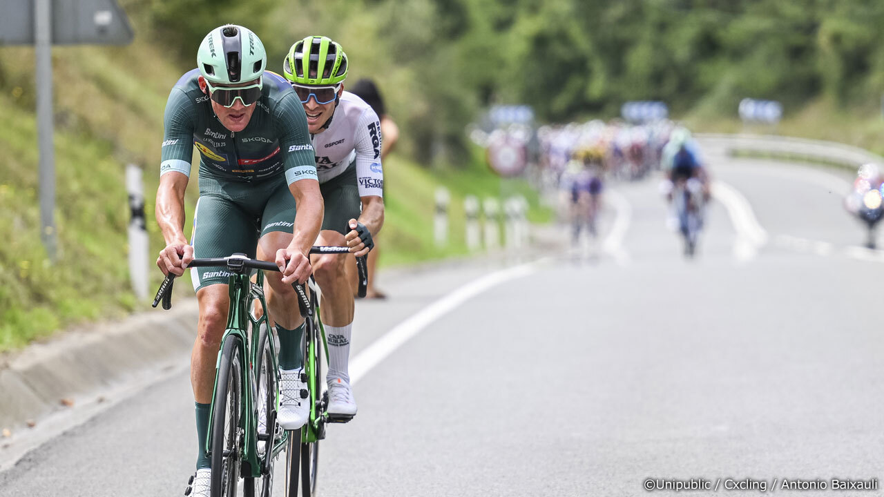 スタート直後から飛び出すピーダスン