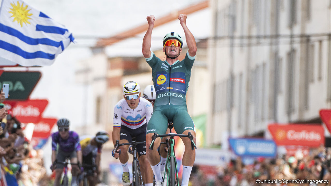 ブエルタで3年ぶり、通算4度目となるステージ優勝を果たしたピーダスン