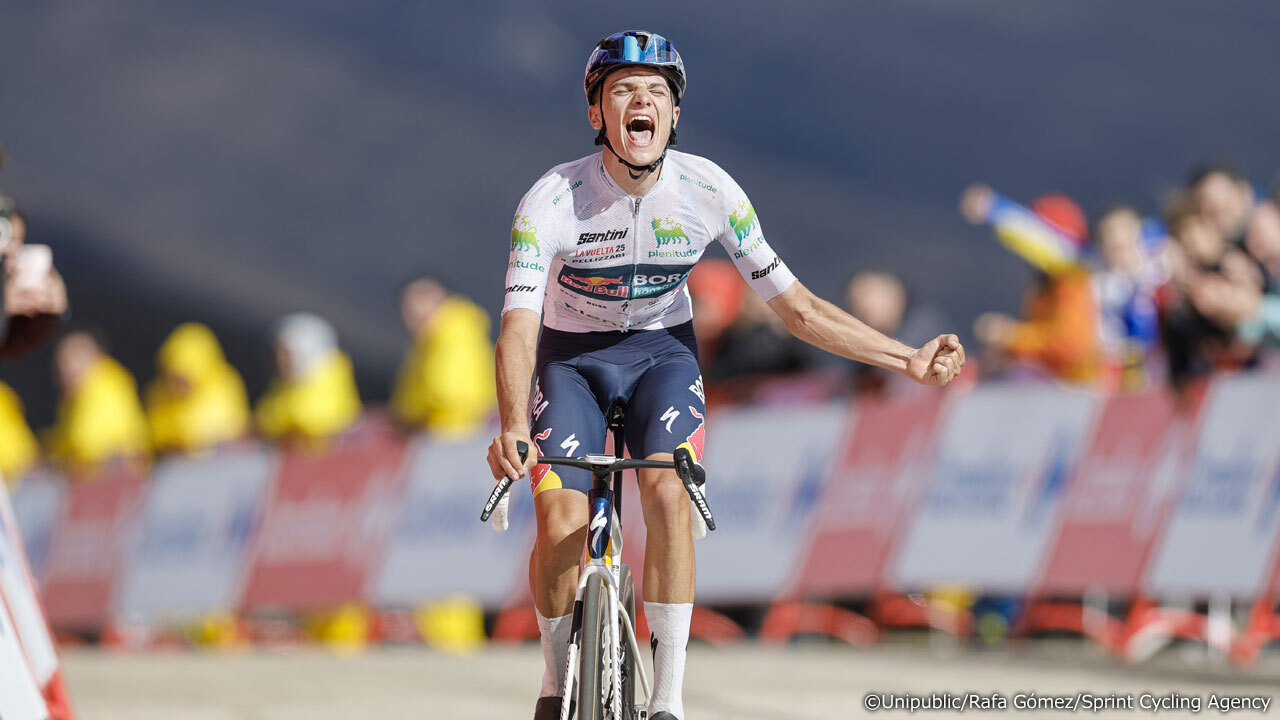 キャリア初勝利をブエルタで飾ったジュリオ・ペリツァーリ