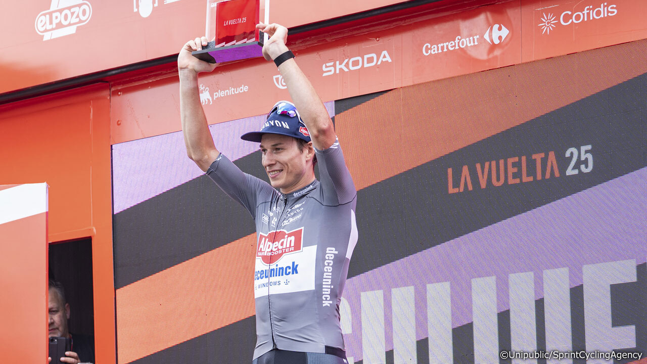 ライバル、ピーダスンとのスプリント対決を制しフィリプセンは今大会3勝目を挙げた