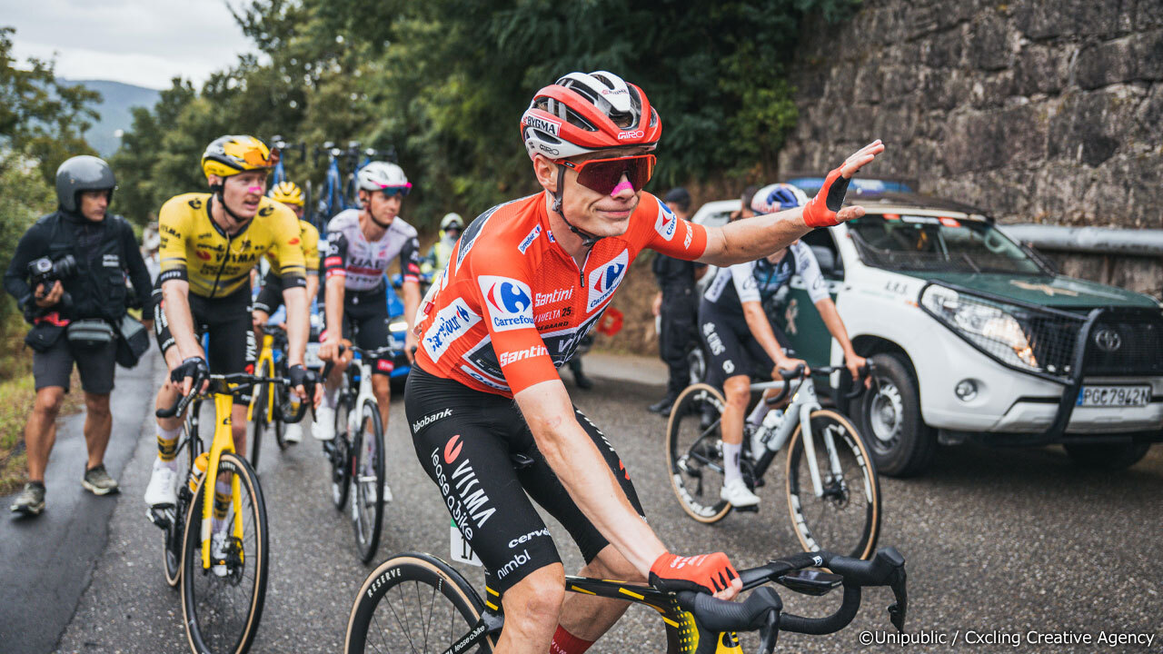 前評判通りの走りで2位に44秒の差をつけるヴィンゲゴー