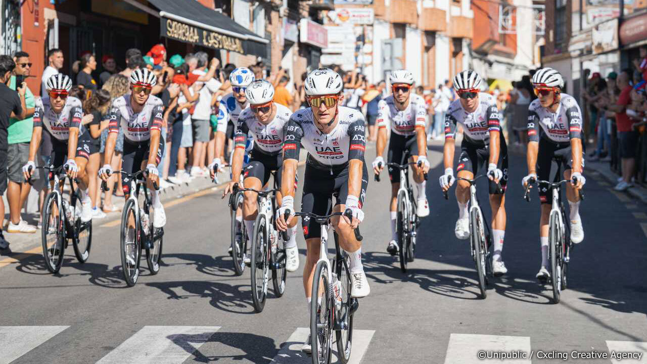 チームとして7度のステージ勝利で強さを示したUAEチームエミレーツ・XRG