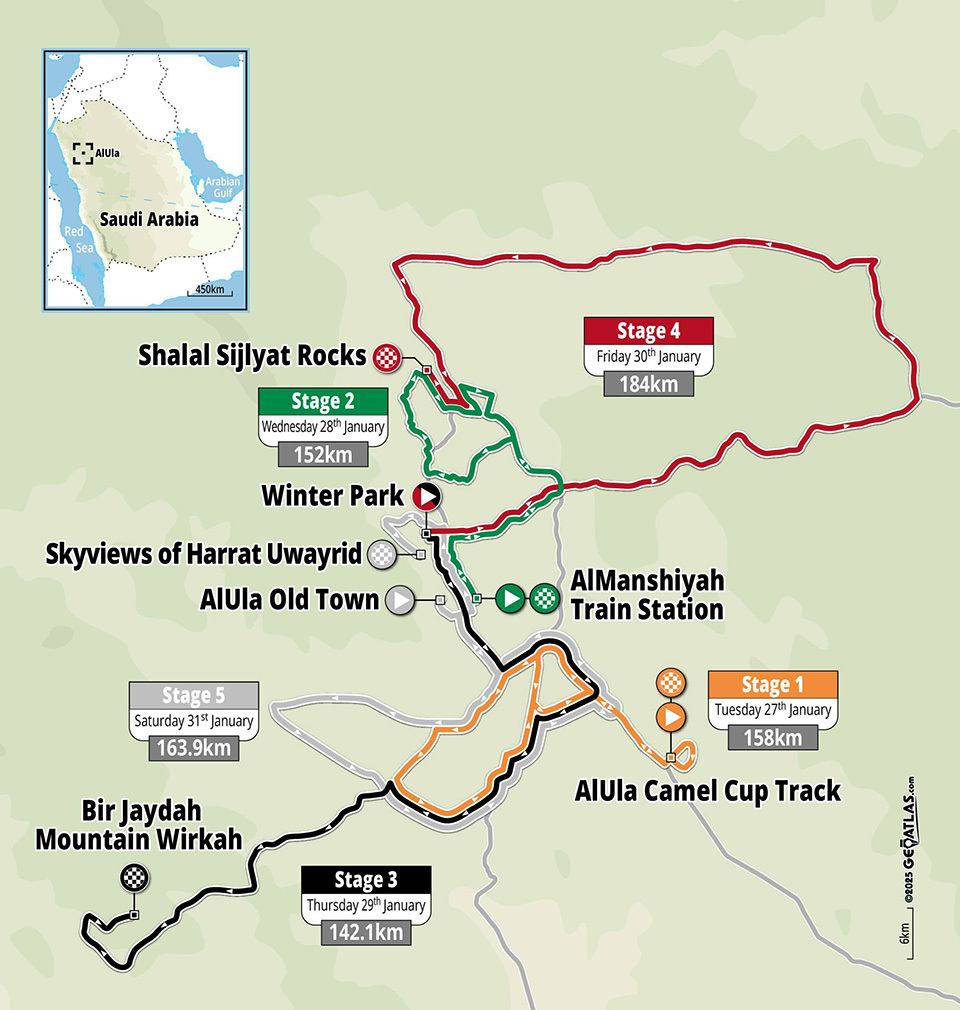 アルウラー・ツアー全体図