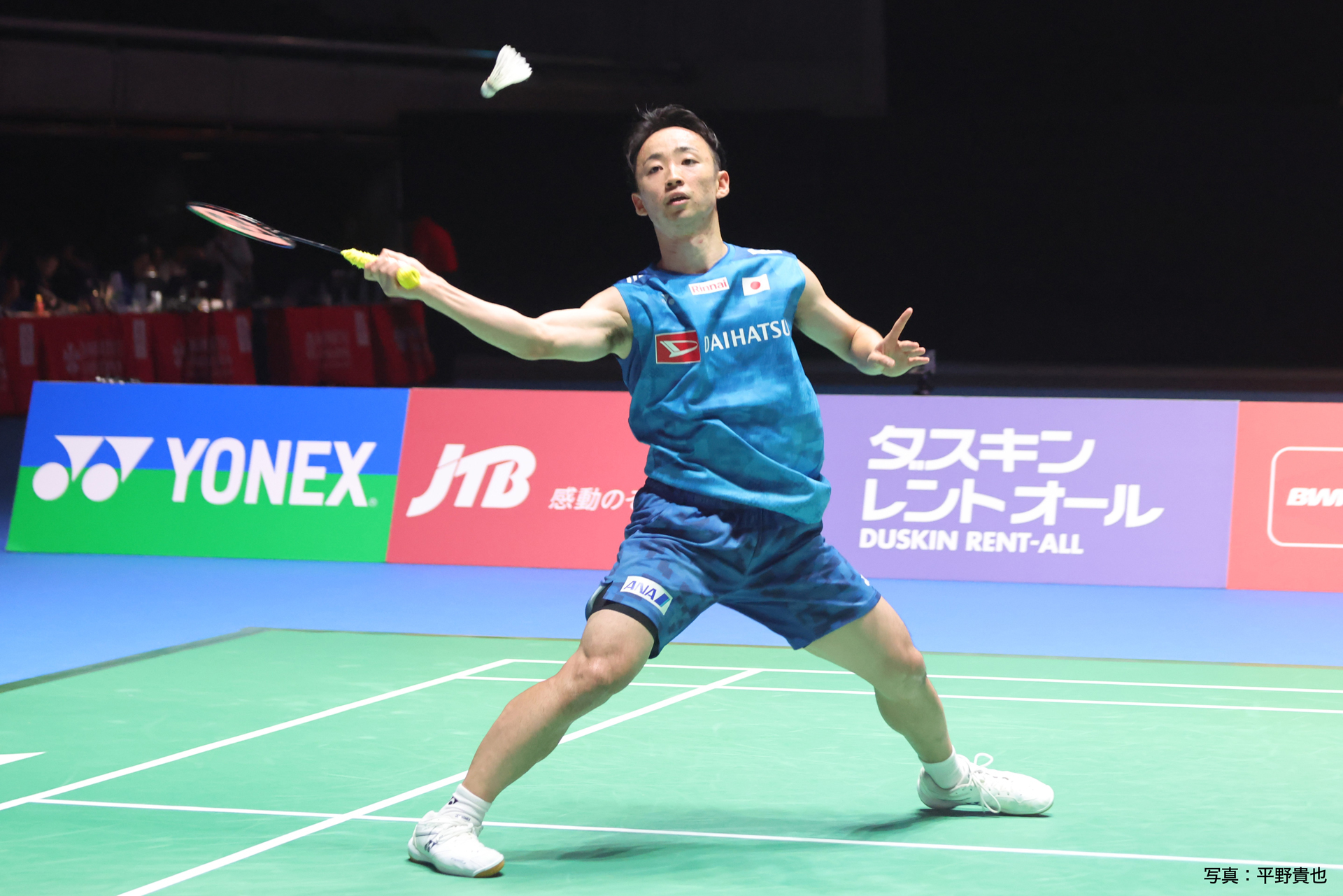 準決勝で敗れた田中湧士（NTT東日本）