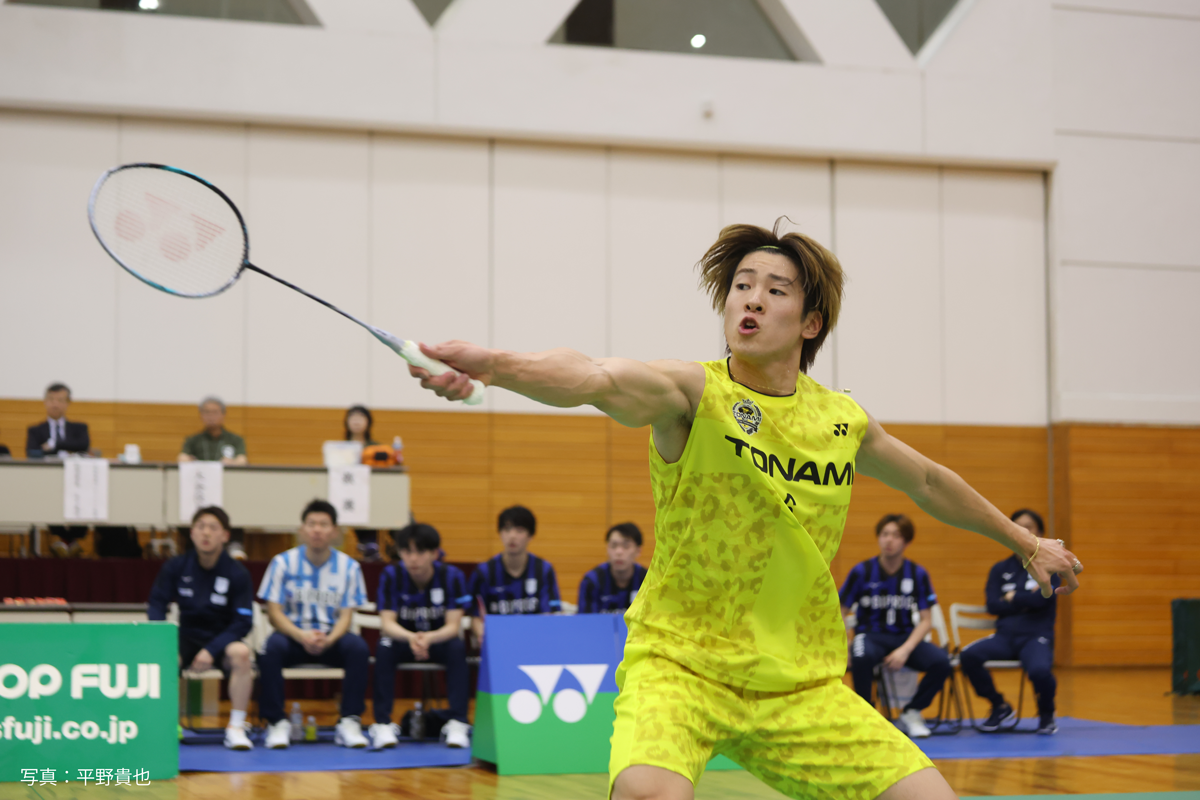 全日本社会人を制した秦野陸