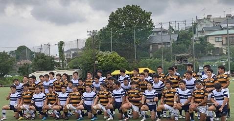 慶應義塾大学ラグビー部の創部120周年記念試合（対学習院大学 